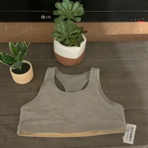 Girls razor mesh back sports bra